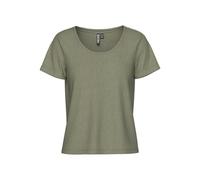 Pieces - Bekleidung PCSOPHIE SS U-NECK TEE JRS NOOS BC - grün - Größe M