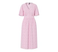 PIECES A-Linien Midikleid aus reiner Viskose Modell 'TALA' in Rosa, Größe $listsize[$i].replace('"','"')