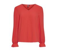 PIECES Pctiffany Ls V-Neck Top Noos Bc