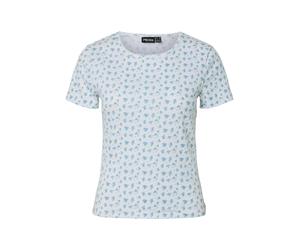 PIECES - PCTURIEL SS O-NECK PRINTED TEE JRS BC Cloud Dancer - Gr. - S
