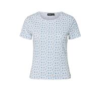 PIECES - PCTURIEL SS O-NECK PRINTED TEE JRS BC Cloud Dancer - Gr. - XS