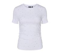 PIECES Pctyler Ss Rhinestone Tee Bc