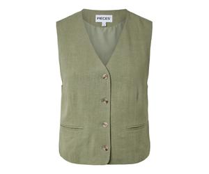 PIECES - PCVINSTY SHORT VEST Deep Lichen Green - Gr. - S