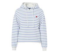 Pieces Loose Fit Hoodie aus Baumwoll-Mix Modell 'CHILLI' in Hellblau, Größe S