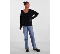 Pieces Ellen V Neck Sweater Schwarz XL Frau (Herstellerartikelnummer: 17114251-Black-XL)