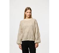 Pieces Pullover "Pcjenna" in Creme - Größe S | Damen Pullover Cardigans