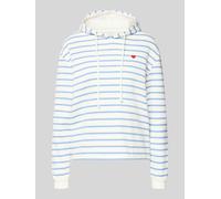 PIECES Pcchilli Ls Hoodie Stripes Emb Noos Bc