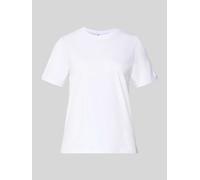 Pieces Regular Fit T-Shirt aus reiner Baumwolle Modell 'RIA' in Weiss, Größe L