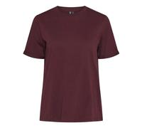 Pieces Ria Fold Up Solid Kurzarm-t-shirt