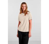 Pieces Ria Fold Up Solid Kurzarm-t-shirt