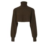 Pieces Rollkragenpullover in Khaki - Größe L | Damen Pullover Cardigans