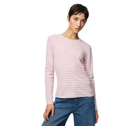 Pieces Slim Fit Langarmshirt aus Baumwoll-Mix in Rosa, Größe XS