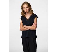 Pieces Shirt "Kamala" in Schwarz - Größe M | Damen Tops