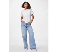 Pieces Damen T-Shirt Pcria Ss Solid Tee Noos Bc Weiß Größe L