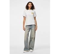 Pieces Shirt "Summer" in Weiß - 52% | Größe XS | Damen Tops