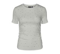 Pieces Shirt "Tyler" in Hellgrau - 40% | Größe S | Damen Tops