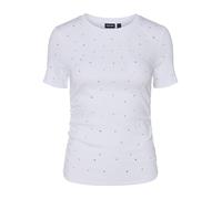 Pieces Shirt "Tyler" in Weiß - 64% | Größe XS | Damen Tops
