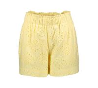 Pieces Loose Fit Bermudas mit Lochstickerei Modell 'VILDE' in Hellgelb, Größe M
