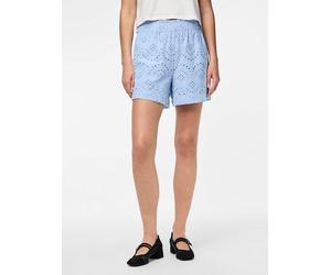 Pieces Shorts "Vilde" in Hellblau - Größe L | Shorts