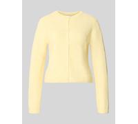 PIECES Strickjacke mit Woll-Anteil Modell 'SILLY' in GELB, Größe L