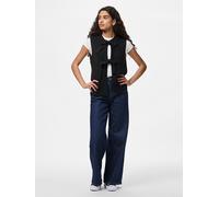 Pieces Strickweste "Pcsilly" in Schwarz - Größe L | Damenjacken