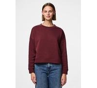 Pieces Sweatshirt "Chilli" in Dunkelrot - Größe M | Damen Sweatshirts Jacken