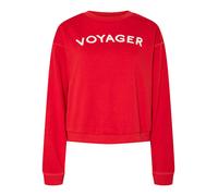 Pieces Sweatshirt "Foya" in Rot - Größe S | Damen Sweatshirts Jacken