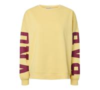 Pieces Sweatshirt "Pcfany" in Gelb - Größe XS | Damen Sweatshirts Jacken