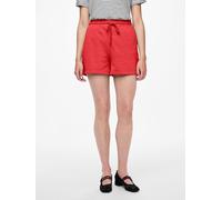 Pieces Sweatshorts "Chilli" in Rot - Größe S | Shorts