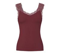 Pieces Top "Barbera" in Dunkelrot - Größe XL | Damen Tops