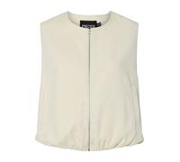 Pieces Weste "Faleah" in Creme - Größe S | Damenjacken