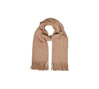 Pieces Wollschal Jira mit Fransen in Silver Mink one size