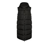 PIECES Women's Pcbee New Long Puffer Vest Bc Quilted