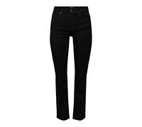 Pieces Delly Jeans Straight Fit in Schwarz XS-L30 Straight Fit