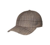 Pienza Check Wool Mix Cap - beige-braun / 61 cm
