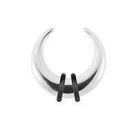 Piercingfaktor Piercing Ohrpiercing Expander Ohr Stab Dehnungssichel Dehnungssichel Edelstahl Hufeisen 3mm