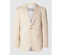 Pierre Cardin 2-Knopf-Sakko mit Pattentaschen in Beige, Größe 26