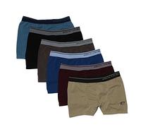 Pierre Cardin 6tlg. Set Boxershorts aubergine/grau/blau L