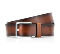 Pierre Cardin Ledergürtel Herren echt Leder aus Deutschland, Farbe/Color:braun, Size US/EU:Bundweite 115 cm Gesamtlänge 130 cm W 45.5 XXL