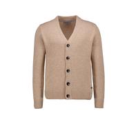 Pierre Cardin Cardigan Herren Regular Fit V-Ausschnitt beige, XL