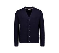Pierre Cardin Cardigan Herren Regular Fit V-Ausschnitt blau, M