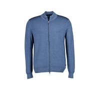 Pierre Cardin Cardigan Herren Slim Fit Merinowolle blau, XL