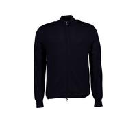 Pierre Cardin Cardigan Herren Slim Fit Merinowolle blau, XXL
