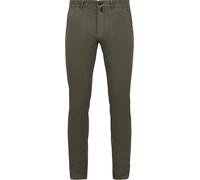 Pierre Cardin Chino Castres Olivgrün - Größe W 35 - L 30 Dunkelgrün W 35 - L 30
