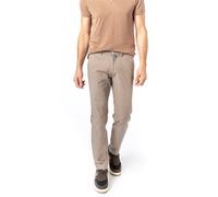 Chinohose PIERRE CARDIN "Lyon tapered" Gr. 38, Länge 30, grau (plaza taupe) Herren Hosen (95080010-38) plaza taupe