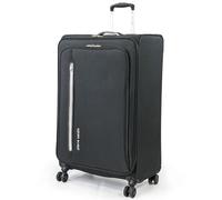 Pierre Cardin Cion CL610M Soft-Seiten-Gepäck mit belastungsgeprüften langlebigen Rädern | Teleskop-Zuggriff-Koffer mit Packgurten