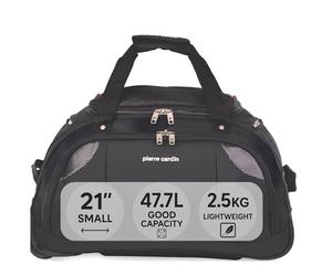 Pierre Cardin CL769 Reisetasche mit Rollen, leicht, groß, robust, belastungsgeprüft, Trolley- und Tragemöglichkeiten, Reisetasche mit Rollen