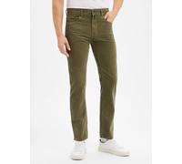 Pierre Cardin Regular Fit Cordhose mit Eingrifftaschen Modell 'Laval' in Oliv, Größe 36/34