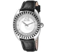 Pierre Cardin Damen-Armbanduhr Levant Fantaisie Analog Quarz Leder