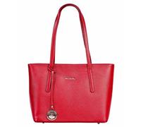 Pierre Cardin Damen-Handtasche, Echtes Leder, Groß, Shopper, Schultertasche, Multifunktional, Elegant - Made in Italy